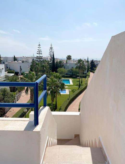 Atico Con Vistas Al Mar En Primera Linea De Playa Vera Exterior foto